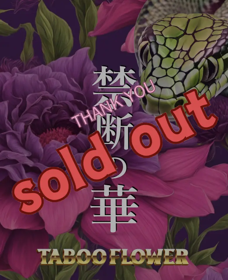 All 3000円祭り開催中　禁断の華 Taboo Flower  あの時代より成熟した花